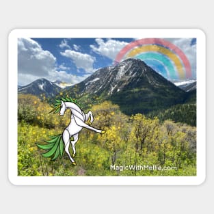 Magic in the Wild: Lily Lake Trail in Marble Colorado | Dancing Uniquorns by Mellie Sticker